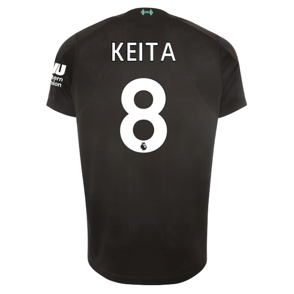 Camiseta Liverpool NO.8 Keita 3ª Kit 2019 2020 Negro